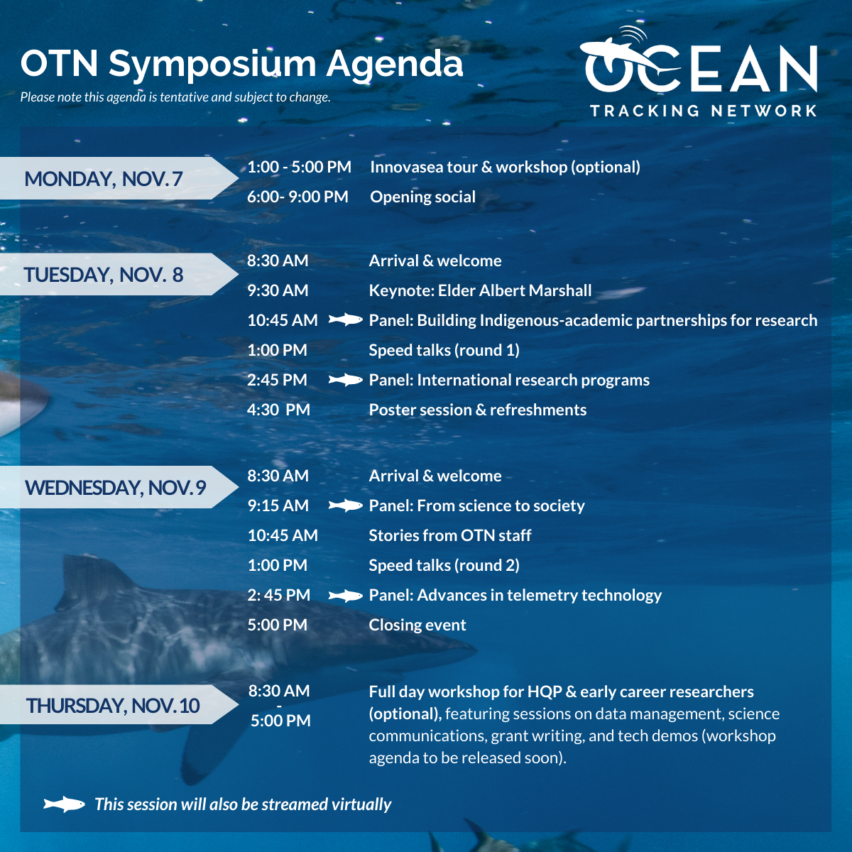 OTN Conference Agenda