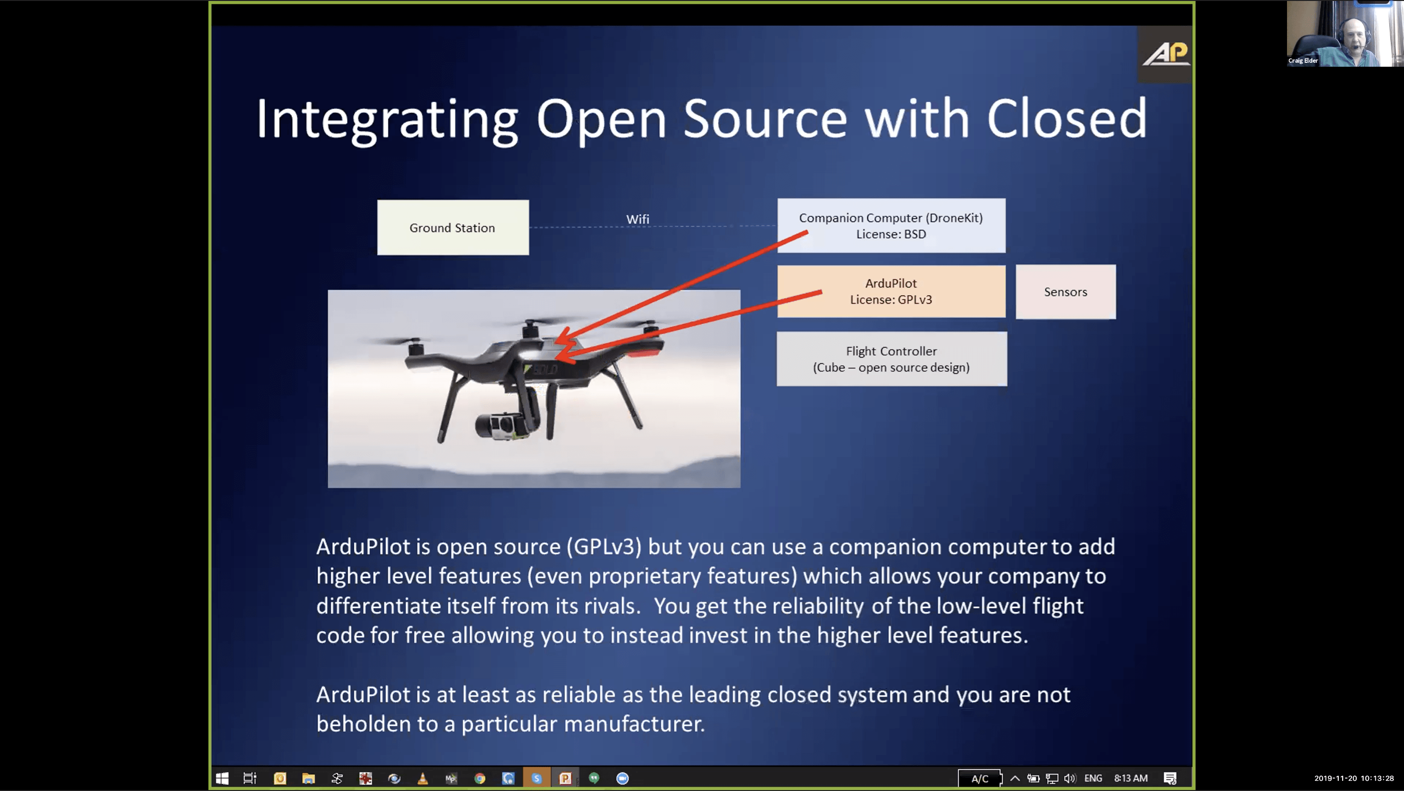 integrating open and closed