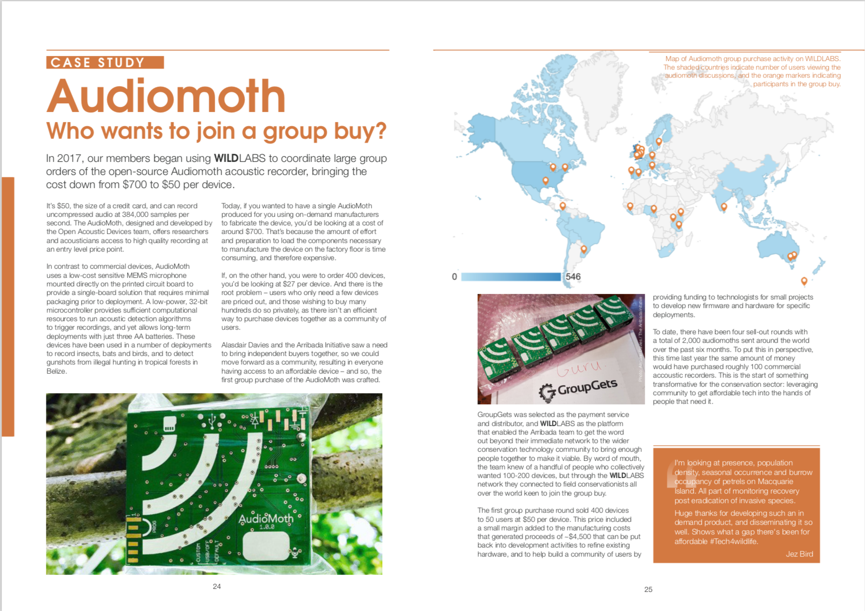 audiomoth map