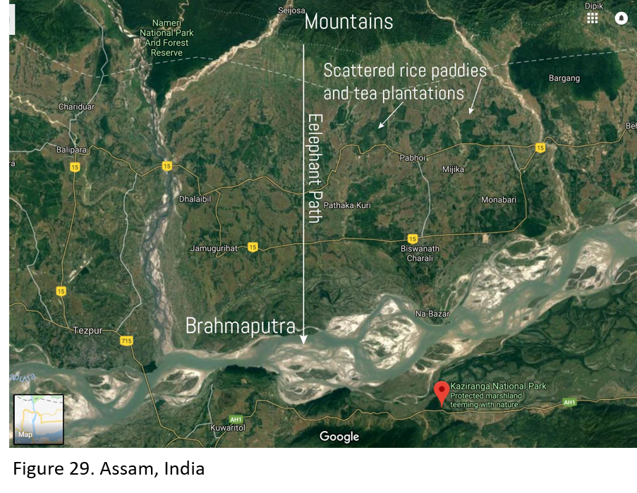 Assam map