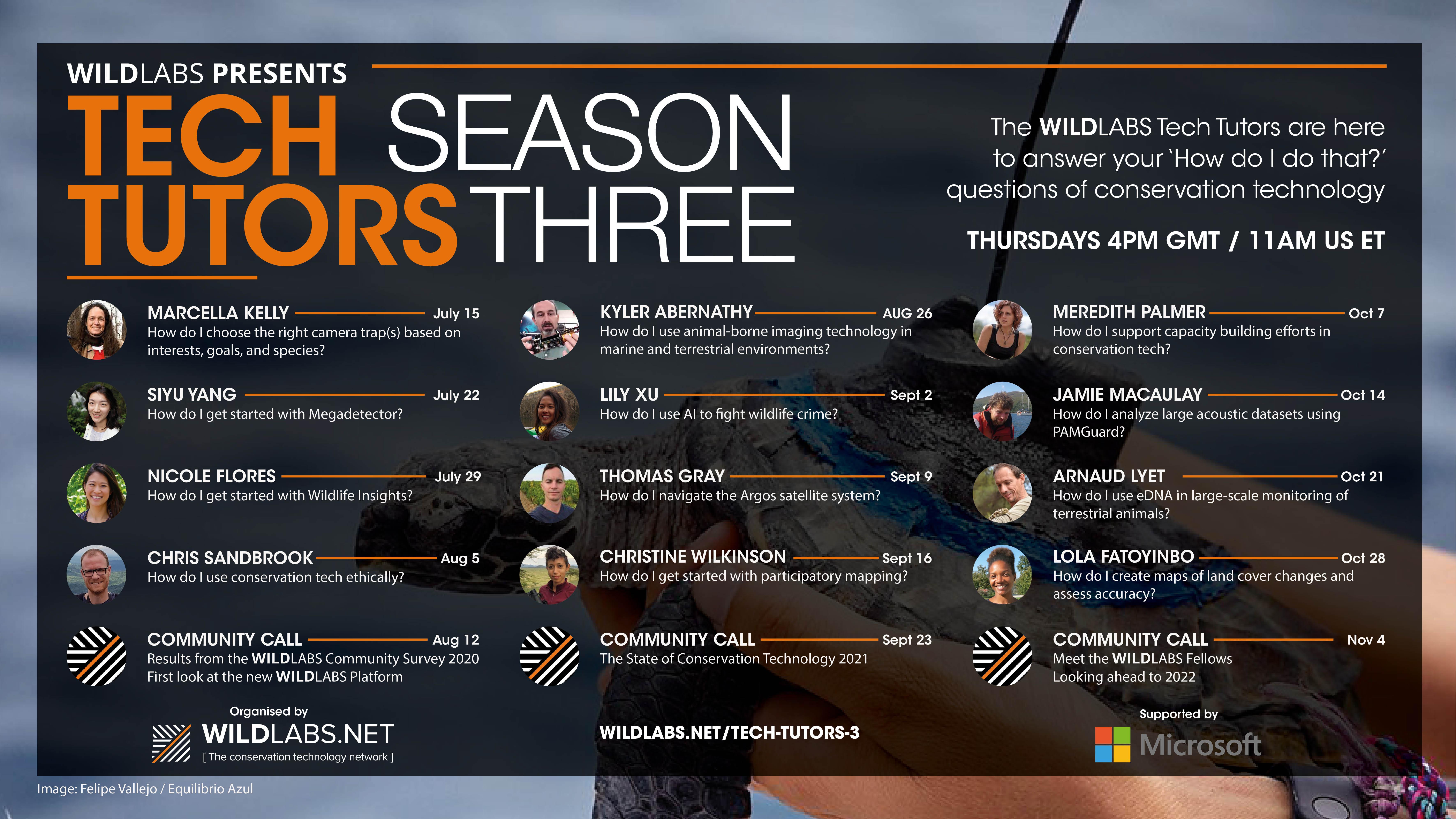 Tech Tutors Season 3 Full Lineup Poster